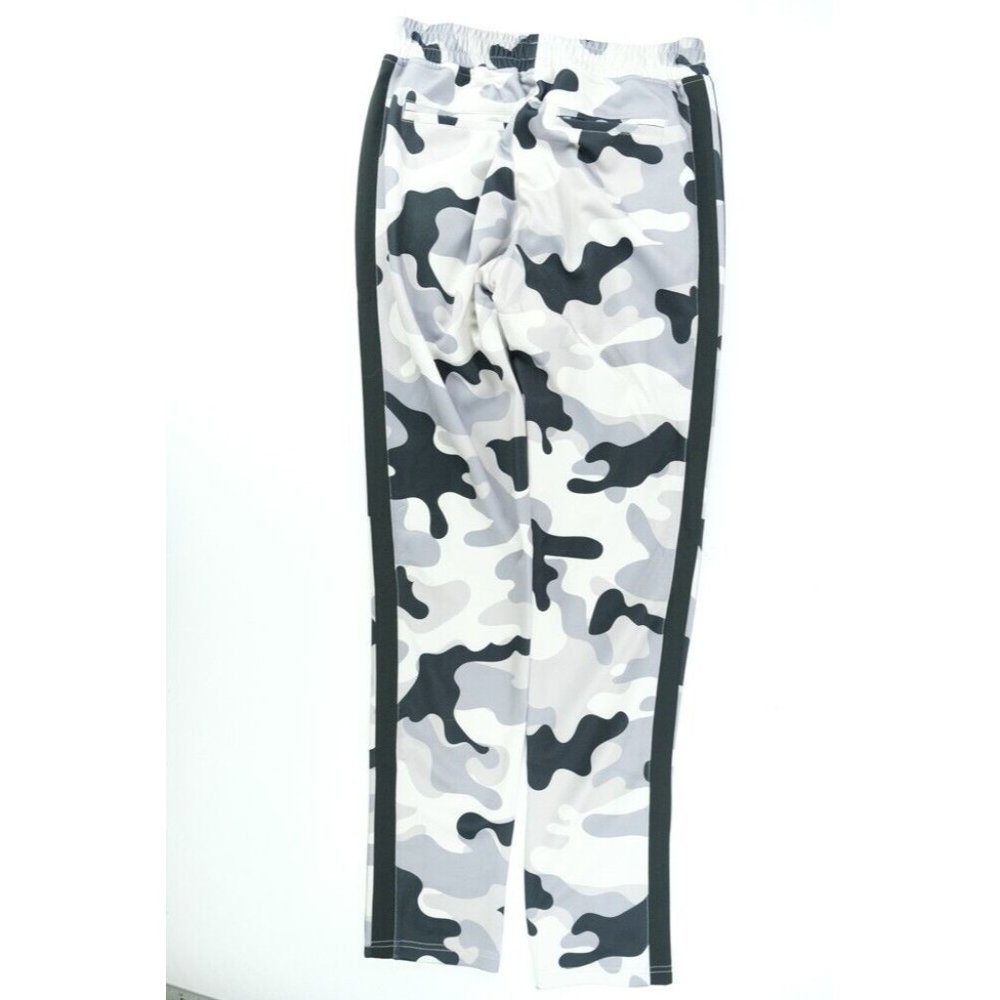 Standard Issue Straight Leg 32x34 Center Pleat Camo Black Gray Sz. M Sweatpants - Picture 2 of 6